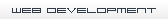 web development