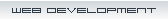 web development